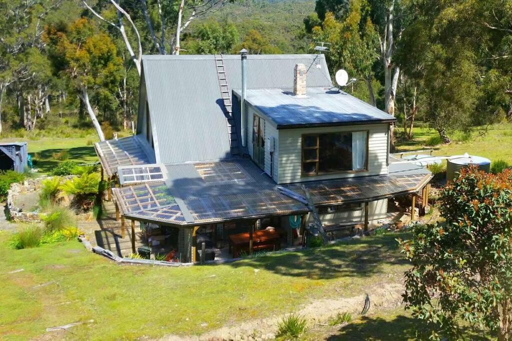 The Stone Cottage - Bruny Island Simpsons Bay Buitenkant foto